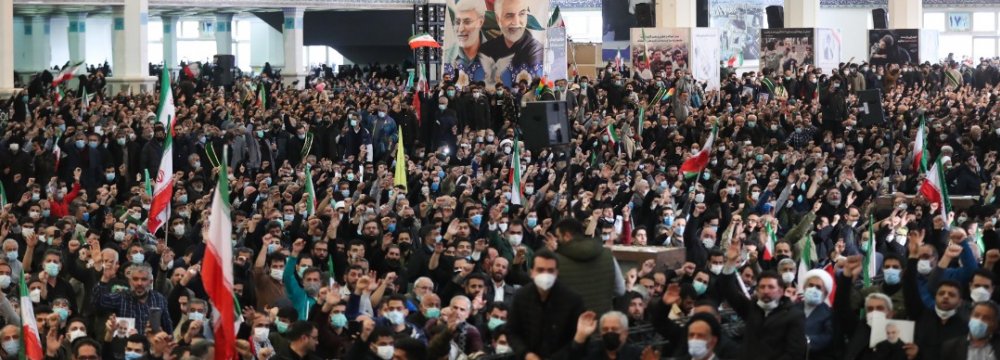 Ceremony Held to Commemorate Martyr Soleimani