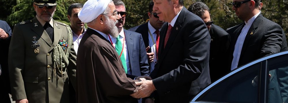 Erdogan to Visit Tehran on Oct. 4