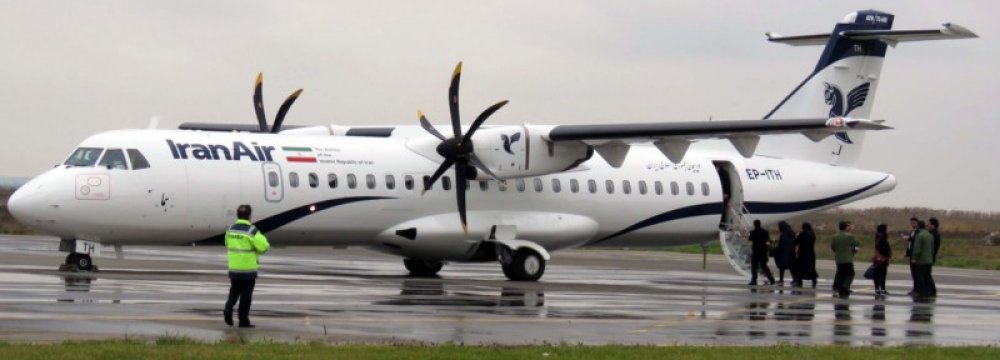 Iran Air&#039;s ATR Flight Reopens Airport After Five Years