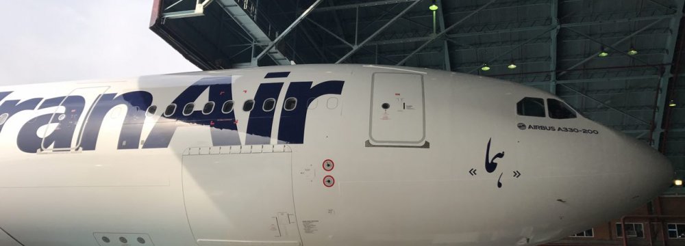 Iran Air has recieved three Airbus jets in recent months (Photo: Alireza Izadi)