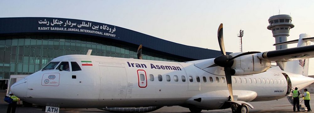 Iran Aseman Airlines to Launch Rasht-Tbilisi Route
