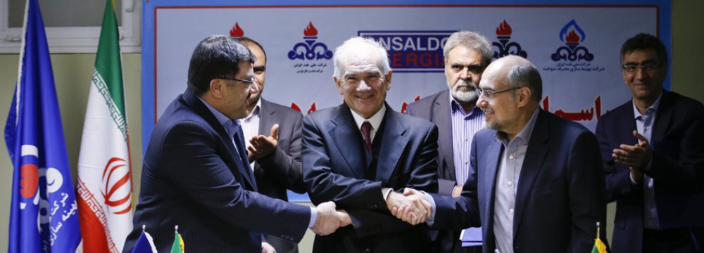 Italy's Ansaldo Set to Produce Power From Iran's South Pars Gas Flares
