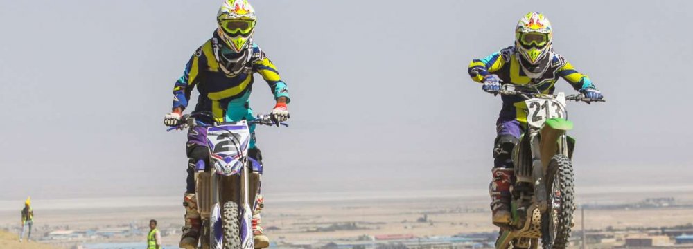 Motocross Facility Opens in Central Iran