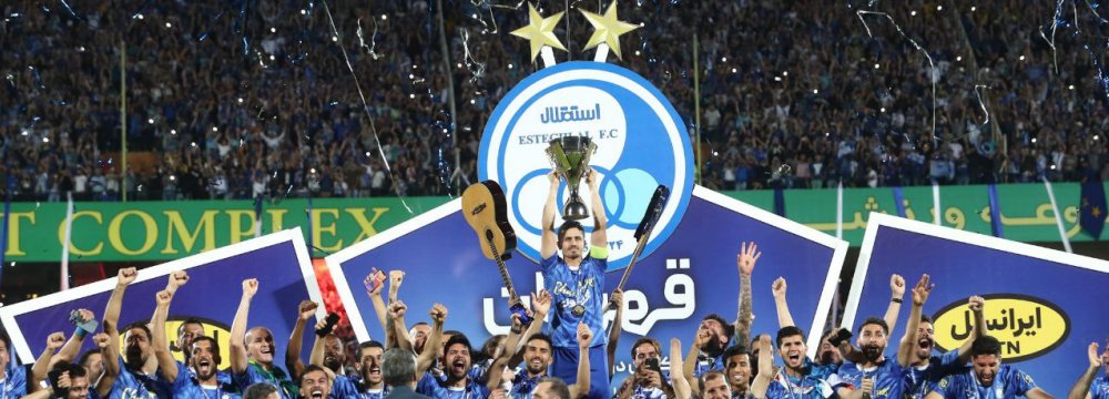 Unbeaten Esteghlal Claims Iran Championship
