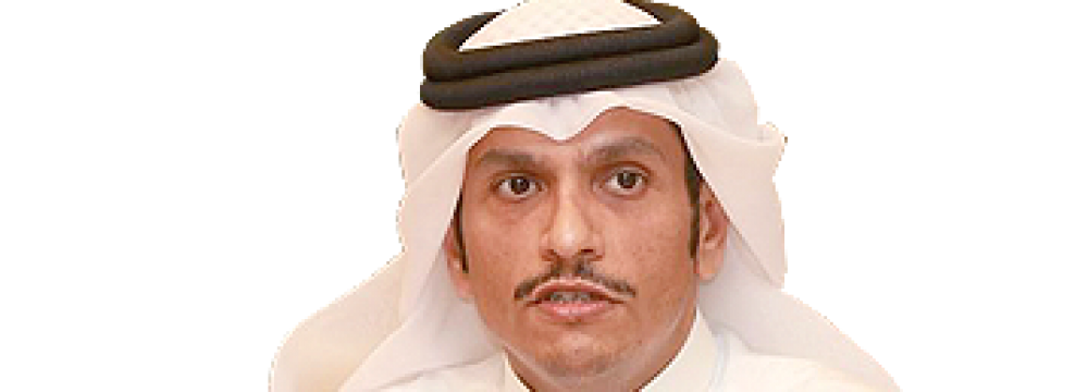 Qatar Working to De-Escalate Regional Tension 