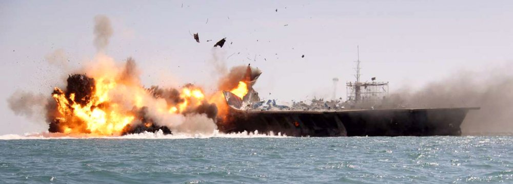 IRGC in Major Naval Drills