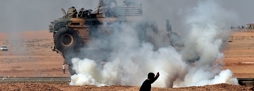 Over a Dozen Dead as  Turkish Police, Kurds Clash 