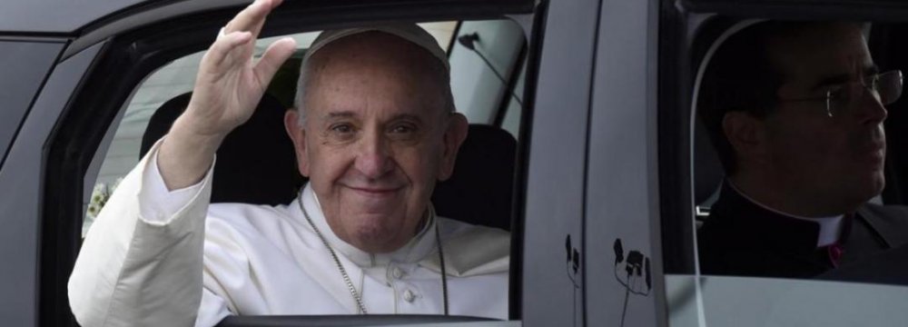 Pope Travels to Central African Republic 