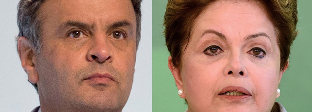 Rousseff, Neves  in Surprise Election Run-Off