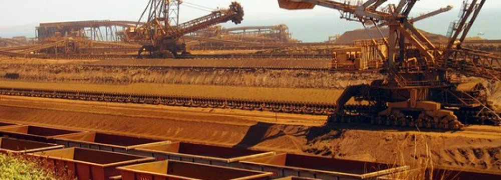 Iron Ore for Export at IME