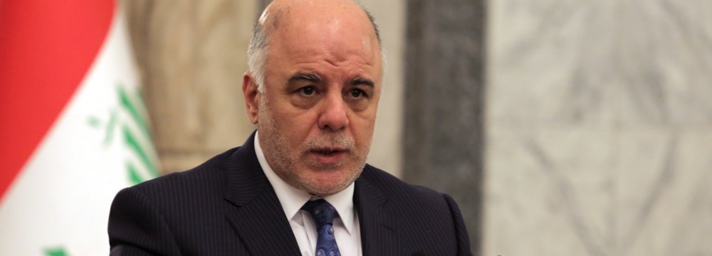 Iraqi Premier Warns Saudis Over PMU 