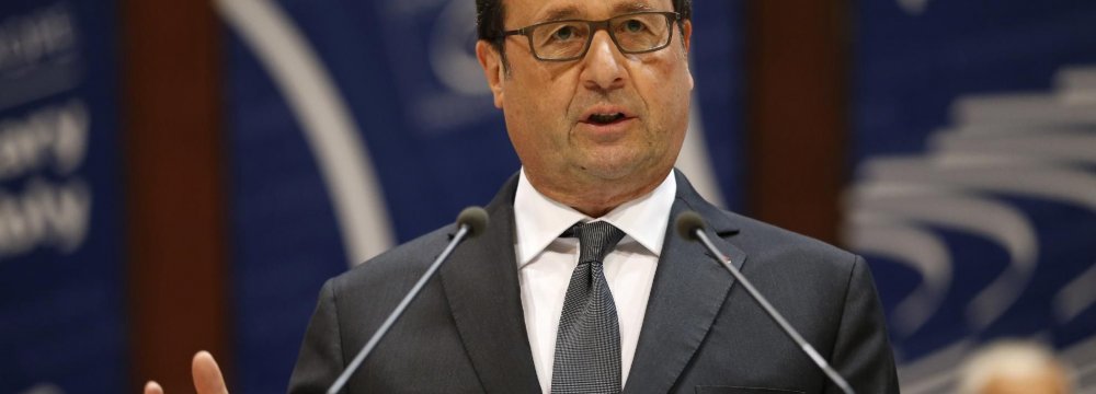 France’s Hollande Won’t Seek  2nd Term