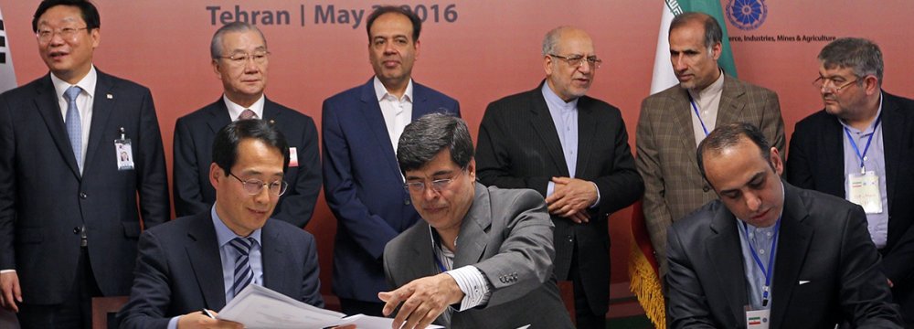 Quantum Leap in Tehran-Seoul Trade 