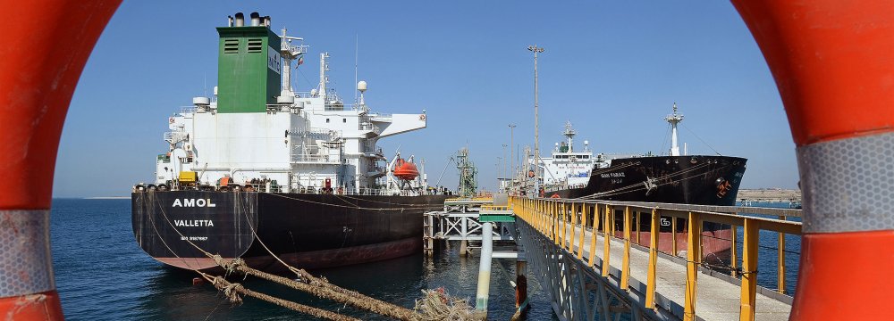 More than 90% of Iran’s crude exports are shipped from Kharg Island.
