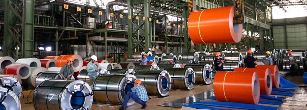 Mobarakeh Steel Company, Iran’s largest producer of the industrial commodity, accounted for 33.9% of all steel and steel products exports.
