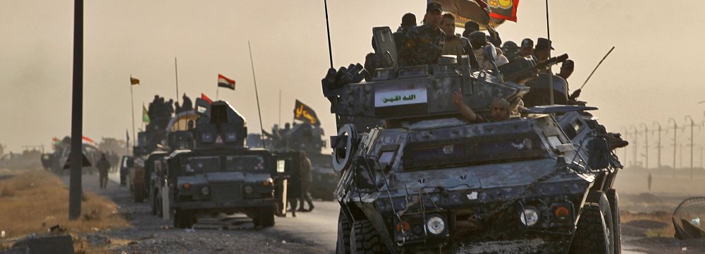 Iraq Shifts Forces to East Mosul