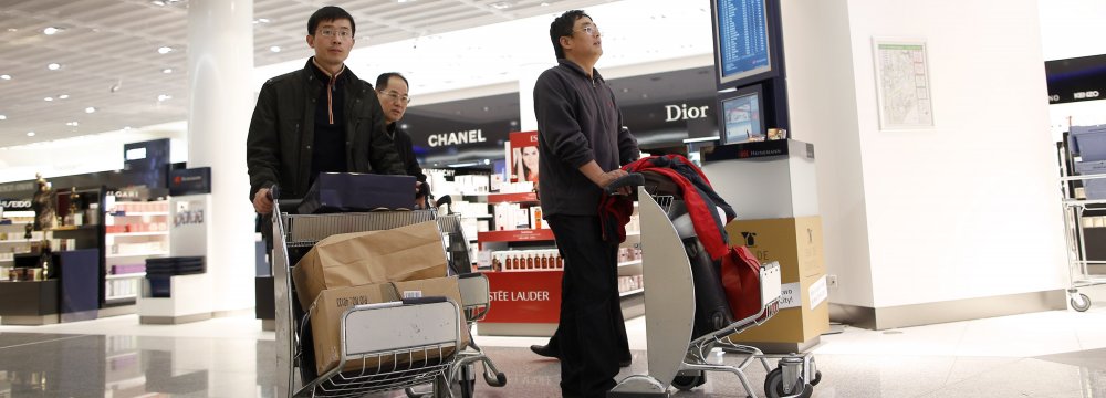 Chinese tourists have a reputation for spending big on vacations.