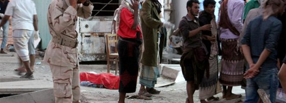 IS Claims Suicide Blast in Aden