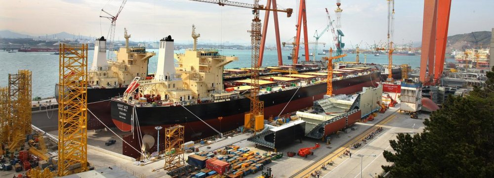 Hyundai Heavy Industries Co. is the world’s largest shipbuilding company headquartered in Ulsan, South Korea.