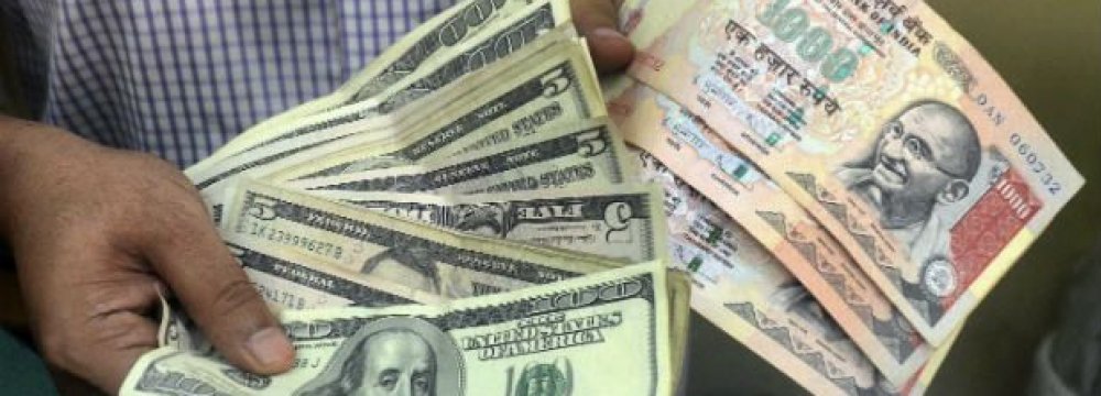 India’s Forex Reserve at $372b