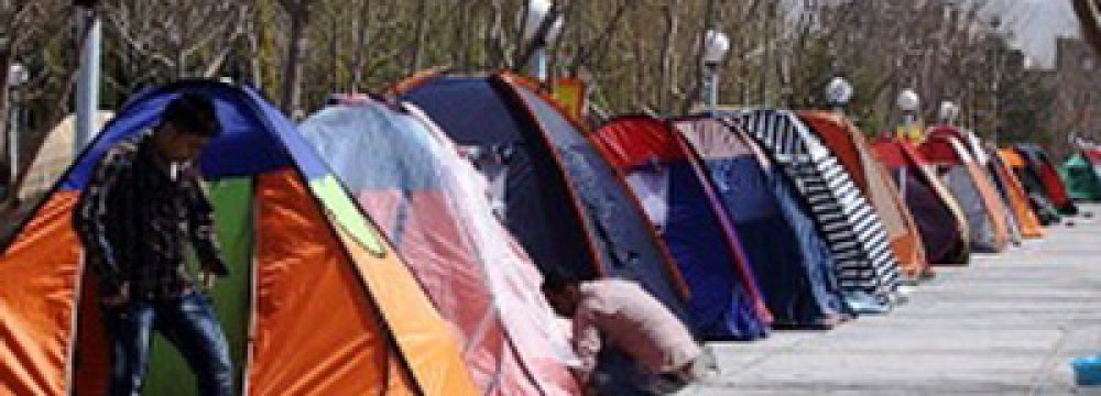 Camping in Public Spaces Criticized