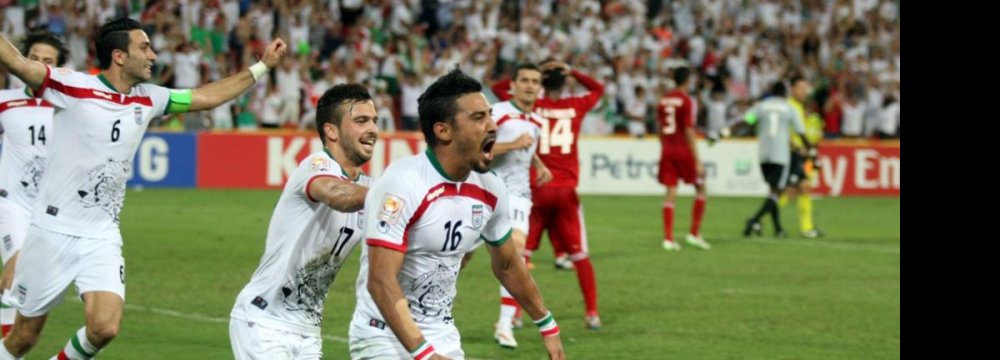 Iran Beats UAE to Top  Group C