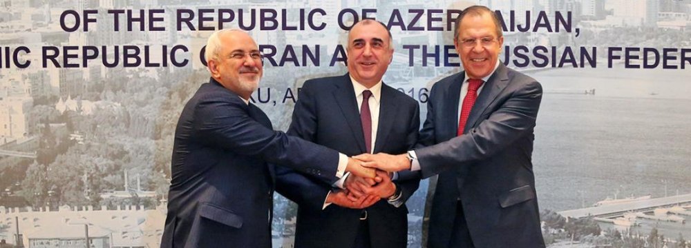 Tehran, Moscow, Baku to Boost Anti-Terror Fight