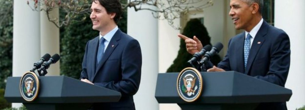 Canadian PM Honors “Sibling” Obama