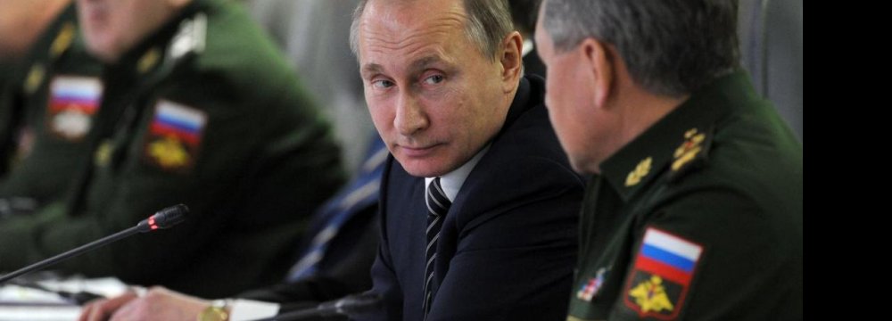 Putin Says Russians to Start Withdrawing From Syria