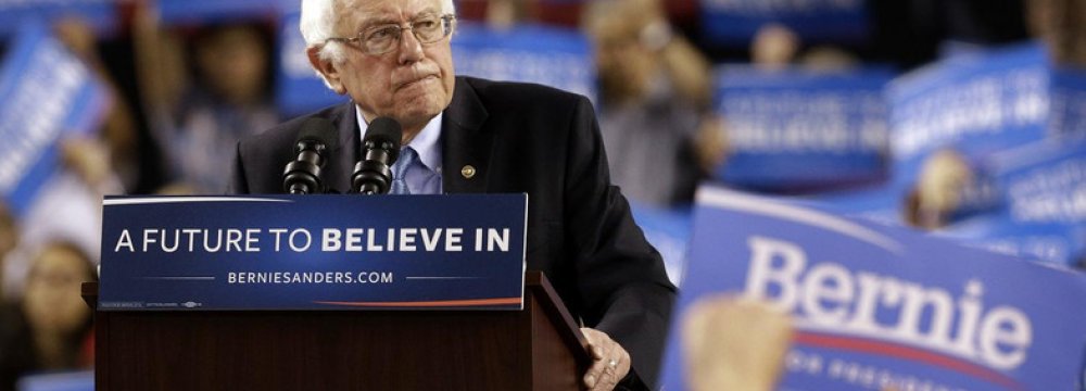 Sanders: Primary Losses Due to Poor People Not Voting