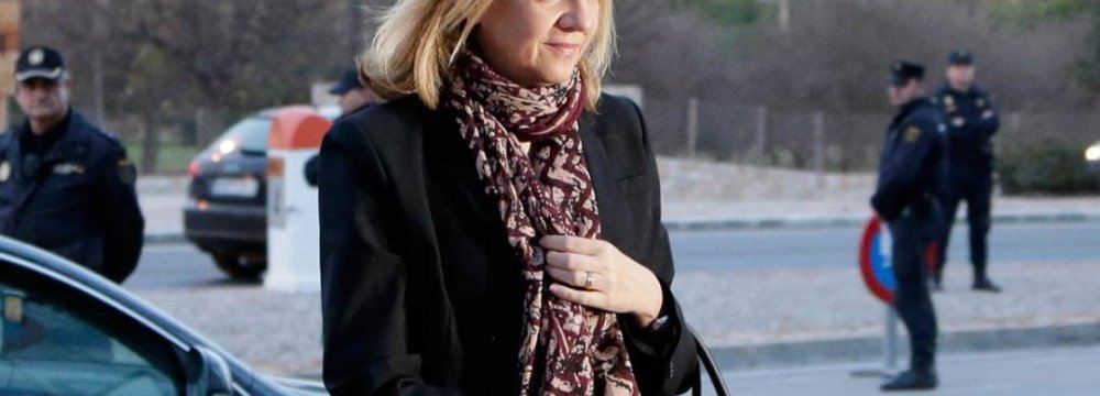 Spain’s Princess Testifies in Tax Evasion Case