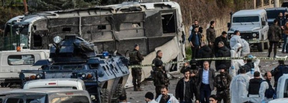 Troops Killed in Turkey Bombing