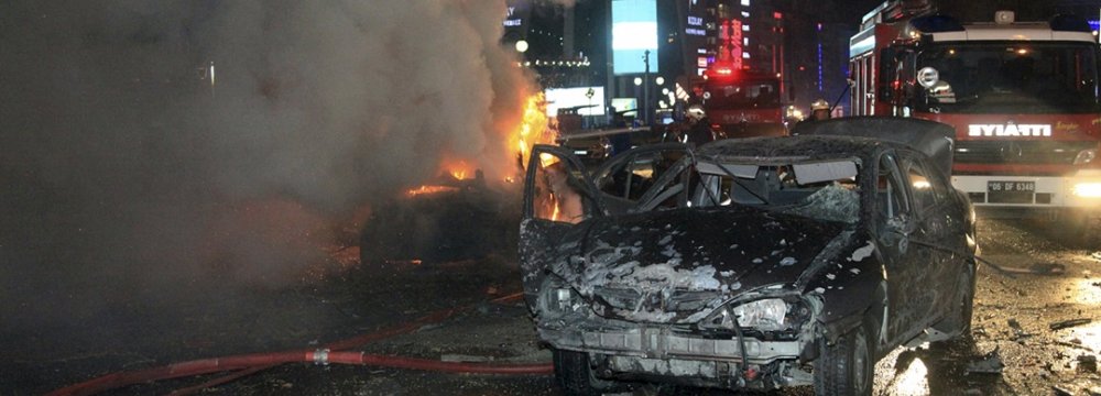 Turkey Conducts Airstrikes  After Suicide Car Bombing