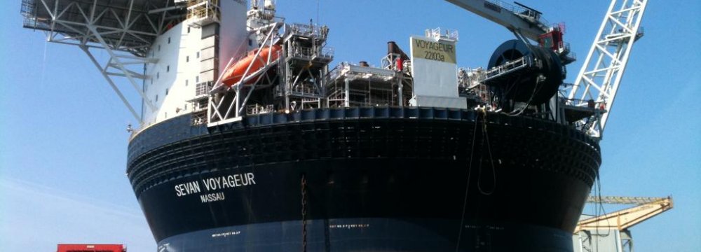 55% Progress in S. Pars FPSO Unit