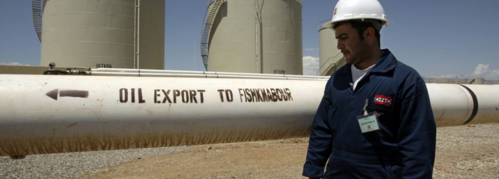 Iraq Halts Oil Supply Via Turkey Pipeline