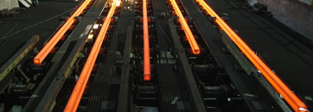 Annual Steel Production Slightly Down