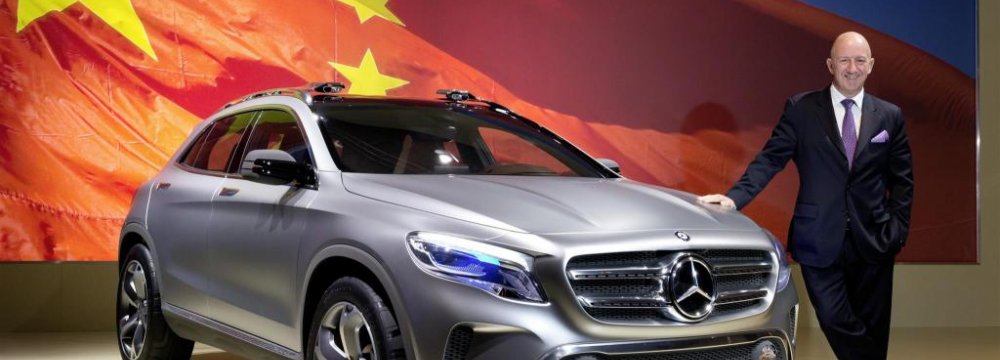 Mercedes-Benz China Sales  to Slow