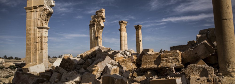 Iran Offers Help to Rebuild Palmyra