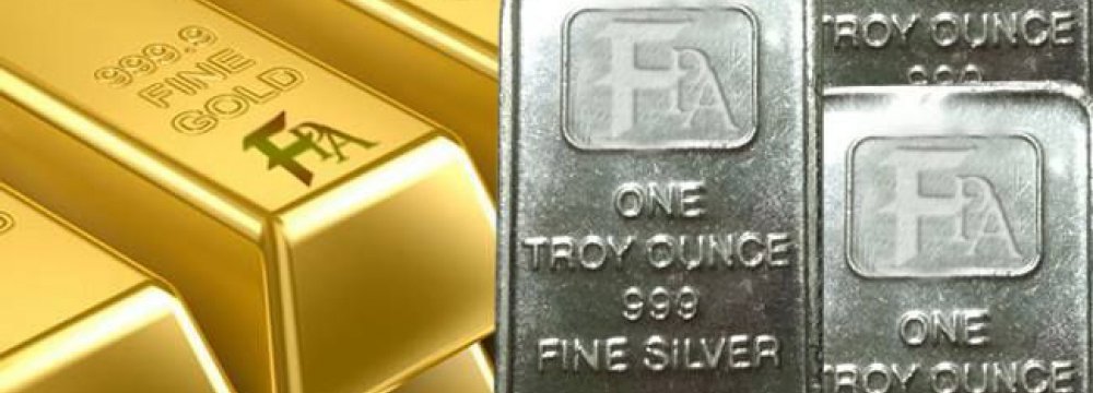 Silver, Gold Higher