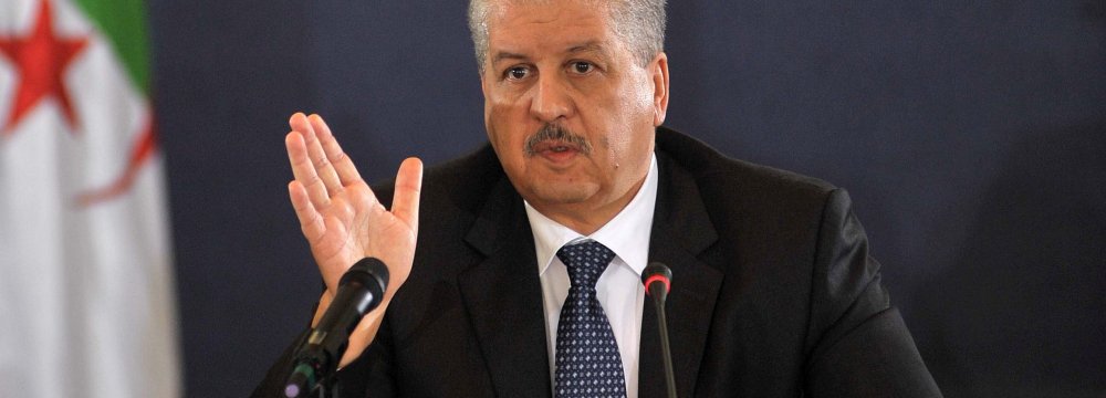 Algerian Premier to Visit Soon