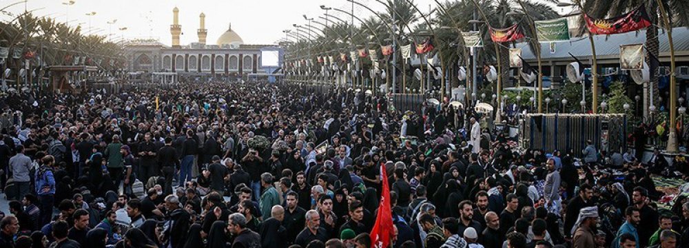 Iranians Observe Arbaeen  