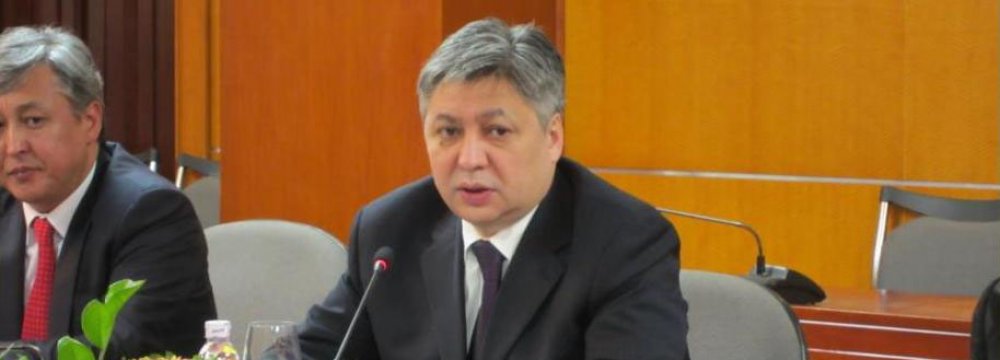 Kyrgyz FM: Iran’s Accession Will Boost SCO Clout