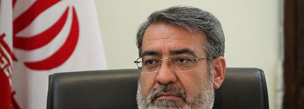 Tehran Opposed to Foreign Interference in Iraq