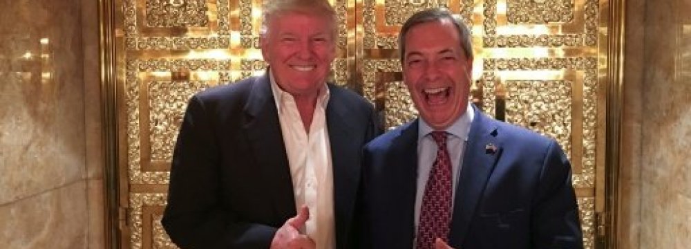 Trump Backs Farage as British Ambassador to US