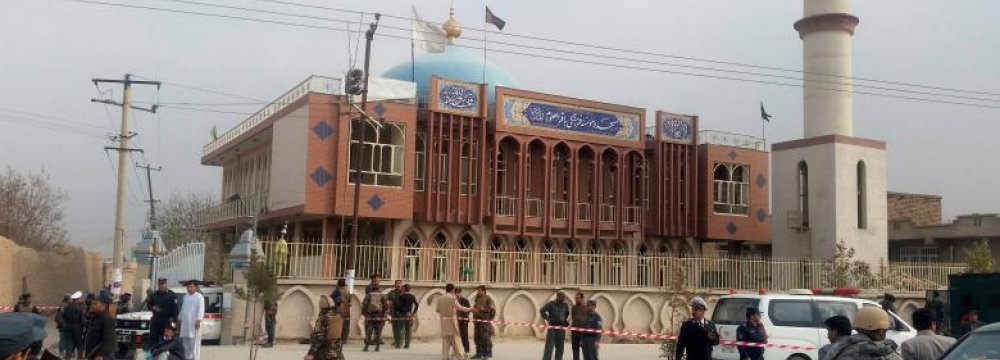 Dozens Killed at Kabul Shia Mosque 