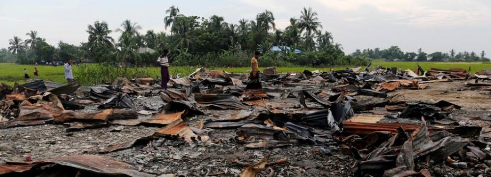 Muslim Villages Razed in Myanmar