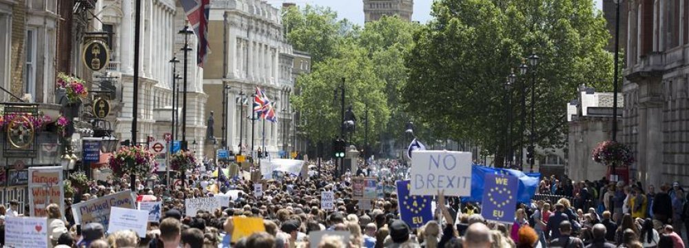 UK Opposition to Reject Brexit