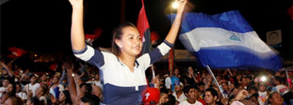 Nicaragua’s Ortega Storms to Landslide Victory