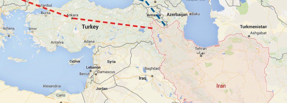 1st European Cargo Bypasses Turkey to Reach Iran