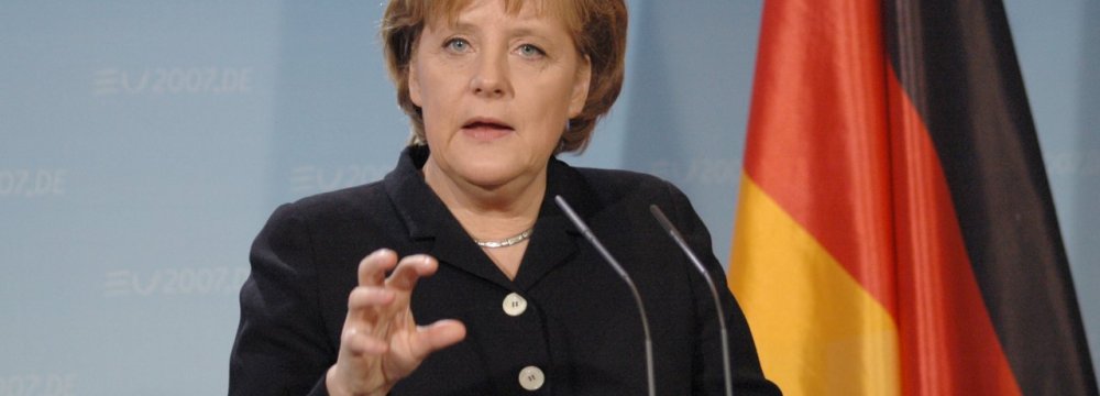 Merkel Warns Against Protectionism